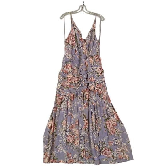 Astr Dresses & Skirts - ASTR The Label Maxi Dress Women's Sz XL Purple Floral Fairy Airy Flowy Feminine